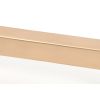 Polished Bronze Albers Pull Handle - Small