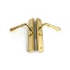Polished Brass Newbury Slimline Lever Espag. Latch Set