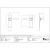 Black Smooth Lever Latch Set