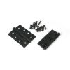 Black 4" Ball Bearing Butt Hinge (Pair) ss
