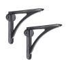 Victorian Ironbridge Shelf Bracket Black (Sold in Pairs)