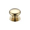 Zoo Hardware Victorian Cupboard Knob 32mm dia. - Brass