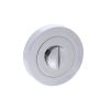 Millhouse Brass WC turn on Round Rose - Polished Chrome