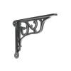 Edwardian Scroll Shelf Bracket Black (Sold in Pairs)