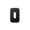 Zoo Hardware Standard Profile Escutcheon - Rosso Mini Squircle - 50 x 32 x 3 - PVD Black