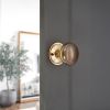 Cottage Large 50mm Rim/Mortice Door Knob Aged Brass