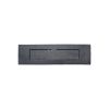 Black Iron Rustic Letterplate 13 1/2" x 3 2/3"