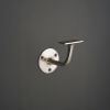 Brass Handrail Bracket Satin Nickel