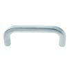Stainless Steel 19mm D Shape Pull Handles Grade 304 B/T Fixing 150x19mm Satin Stainless Steel - By Frelan Hardware - JSS119A