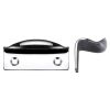 Zoo Hardware Sash Lift - 60 x 22mm - Polished Chrome