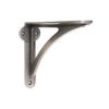 Victorian Ironbridge Shelf Bracket Pewter (Sold in Pairs)