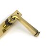 Aged Brass Avon Slimline Lever Espag. Lock Set