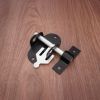 Iron Oval Pad Bolt Black