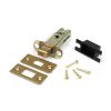 Satin Brass 3" Heavy Duty Tubular Deadbolt