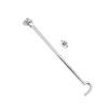 Silent Cabin Hook 12" - 300mm Polished Chrome