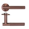 Zoo Hardware Orta Lever on 4mm Round Slim Sprung Rose - PVD Bronze