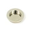 Polished Nickel 60mm Plain Round Pull