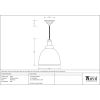 Aged Brass Brindley Pendant
