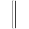 Zoo Hardware Square Block Cabinet handle 448mm CTC Matt Black Finish