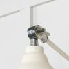 Smooth Nickel Brindley Wall Light in Teasel