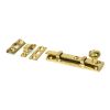 Polished Brass 4" Universal Bolt