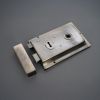 Iron Rim Lock - Fluted Antique