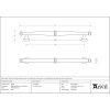 Polished Nickel Regency Pull Handle - Medium