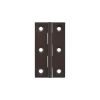 Millhouse Brass Cabinet Butt Hinges 64mm x 35mm x 2mm - Urban Dark Bronze
