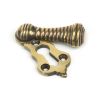 Aged Brass Beehive Escutcheon