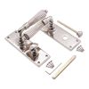 Regency Lever on Backplate Bathroom Polished Nickel