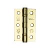 Jedo Grade 7 Steel Ball Bearing Hinges 76x50mm Electro Brassed - By Frelan Hardware - J8502EB