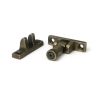 Burnished Brass Brompton Brighton Fastener - Narrow (Square)