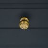 Bloxwich Small 30mm Cupboard Knob Aged Brass