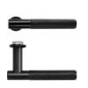Zoo Hardware Orta Lever on 32mm Round Mini Rose - PVD Black