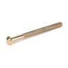 Polished Brass SS M5 x 64mm Male Bolt (1)