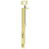 Stainless Steel Flush Bolts JSS51 Brass Finish 203mm x 20mm Square Forend - By Frelan Hardware - JSS51PVD