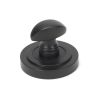 Aged Bronze Round Thumbturn Set (Art Deco)