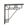 Art Deco Shelf Bracket Pewter (Sold in Pairs)