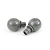 Pewter Ball Curtain Finial (pair)