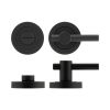 Jedo Black Easy Thumb Turn & Lock - By Frelan Hardware - JV856MB