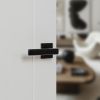 Tupai Rapido 5S Line Portel Lever Door Handle on 5mm Slimline Square Rose - White (Pair)