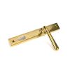 Polished Brass Newbury Slimline Lever Espag. Lock Set