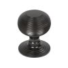 Aged Bronze Beehive Centre Door Knob