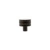 Millhouse Brass Chrysler Diamond Round Cabinet Knob Handle - Urban Dark Bronze