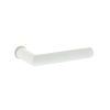 Tupai Rapido Covela Lever Door Handle on Concealed Round Rose - White (Pair)