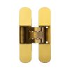 Ghost 140mm 3D Concealed Hinge Satin Brass - By Frelan Hardware - CH60SB