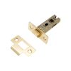 2.5" CE Bolt Through Tubular latch Electro Brass