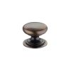 Zoo Hardware Victorian Cupboard Knob 25mm dia. - Bronze