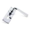 Polished Chrome Avon Lever Euro Lock Set