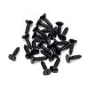 Black 6x½" Countersunk Screws (25)